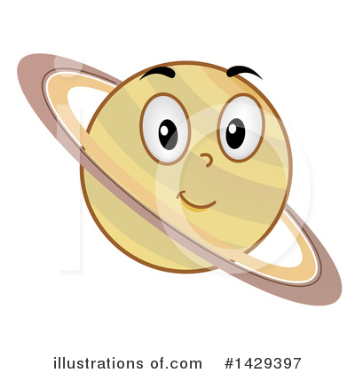 Saturn Clipart #1429397 by BNP Design Studio