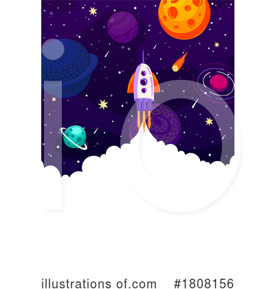 Outer Space Clipart #1808156 by Vector Tradition SM
