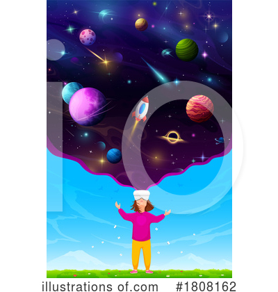 Royalty-Free (RF) Astronomy Clipart Illustration by Vector Tradition SM - Stock Sample #1808162