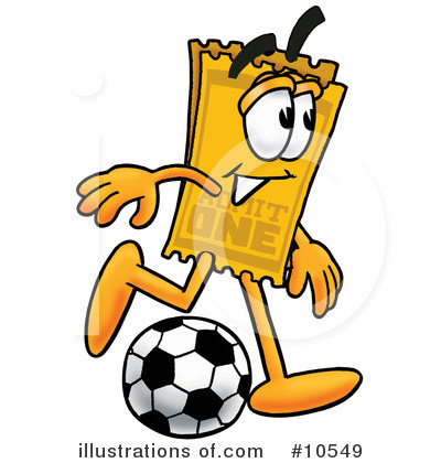 Royalty-Free (RF) Athlete Clipart Illustration by Mascot Junction - Stock Sample #10549
