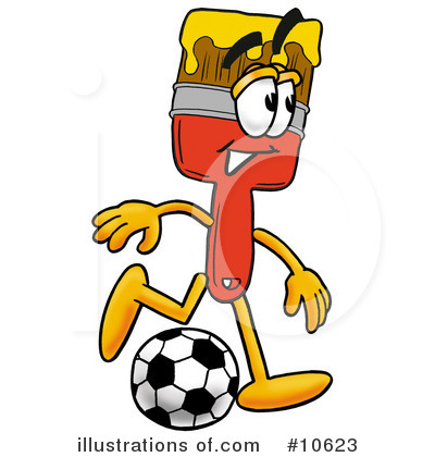 Soccer Ball Clipart #10623 by Mascot Junction