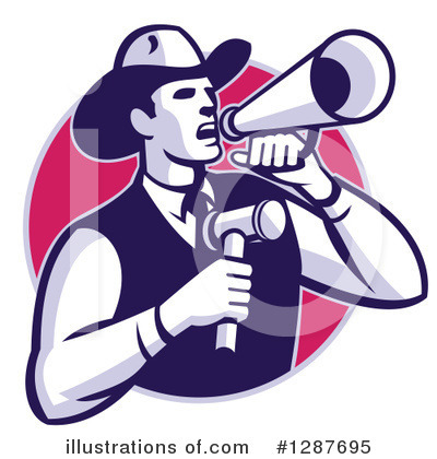 Auctioneer Clipart #1287695 by patrimonio