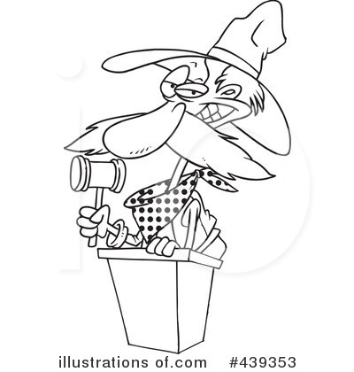 Auctioneer Clipart #439353 by toonaday