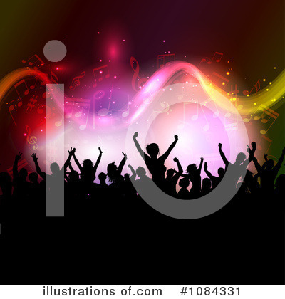 Royalty-Free (RF) Audience Clipart Illustration by KJ Pargeter - Stock Sample #1084331