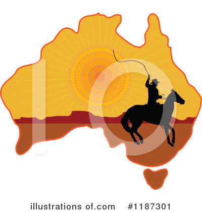 Royalty-Free (RF) Australia Clipart Illustration by Maria Bell - Stock Sample #1187301