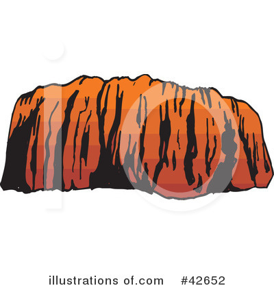 Rock Formations Clipart #42652 by Dennis Holmes Designs