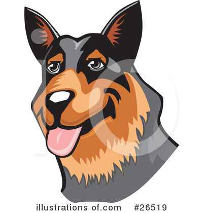 Dogs Clipart #26519 by David Rey