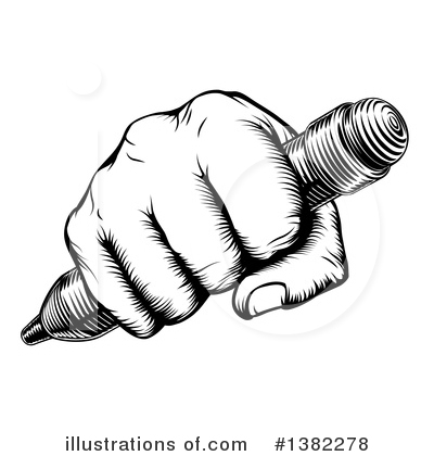 Writer Clipart #1382278 by AtStockIllustration