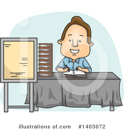 Signing Clipart #1403072 by BNP Design Studio