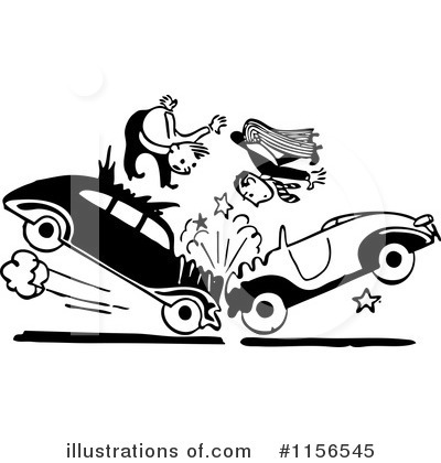 Car Wreck Clipart #1156545 by BestVector