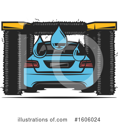 Cars Clipart #1606024 by Vector Tradition SM