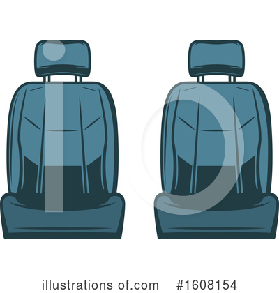 Car Seat Clipart #1608154 by Vector Tradition SM