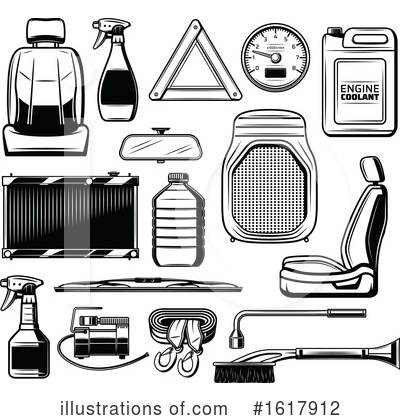 Royalty-Free (RF) Automotive Clipart Illustration by Vector Tradition SM - Stock Sample #1617912