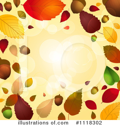 Autumn Leaves Clipart #1118302 by elaineitalia