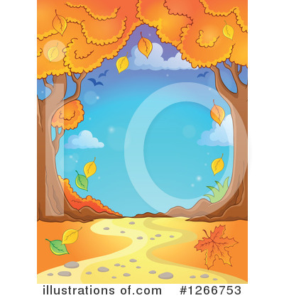 Royalty-Free (RF) Autumn Clipart Illustration by visekart - Stock Sample #1266753