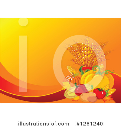 Royalty-Free (RF) Autumn Clipart Illustration by Pushkin - Stock Sample #1281240