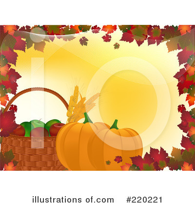 Royalty-Free (RF) Autumn Clipart Illustration by elaineitalia - Stock Sample #220221