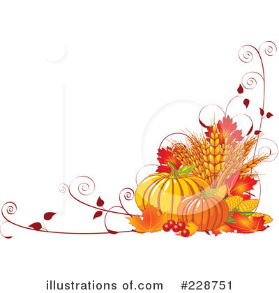 Royalty-Free (RF) Autumn Clipart Illustration by Pushkin - Stock Sample #228751
