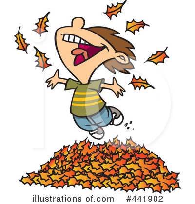 Autumn Leaves Clipart #441902 by toonaday