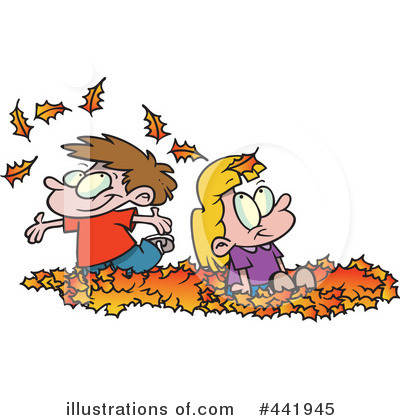 Royalty-Free (RF) Autumn Clipart Illustration by toonaday - Stock Sample #441945