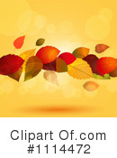 Autumn Leaves Clipart #1114472 by elaineitalia