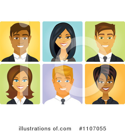 Businesswoman Clipart #1107055 by Amanda Kate