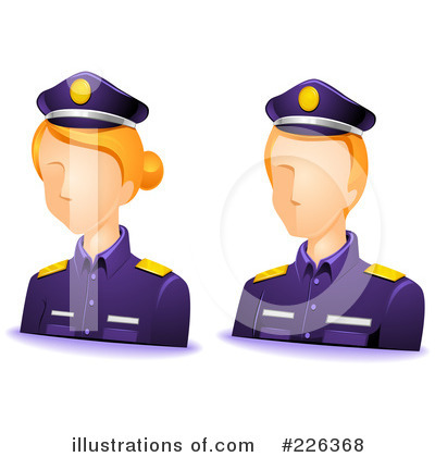 Officer Clipart #226368 by BNP Design Studio