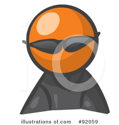 Spy Clipart #92059 by Leo Blanchette