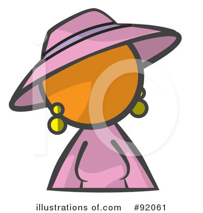 Woman Clipart #92061 by Leo Blanchette
