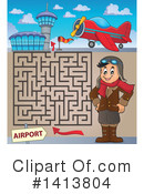 Aviator Clipart #1413804 by visekart
