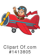 Aviator Clipart #1413805 by visekart