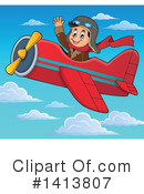 Aviator Clipart #1413807 by visekart