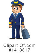 Aviator Clipart #1413817 by visekart