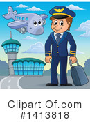 Aviator Clipart #1413818 by visekart
