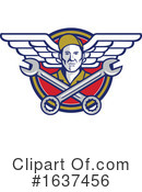Aviator Clipart #1637456 by patrimonio