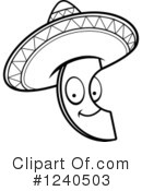 Avocado Clipart #1240503 by Cory Thoman