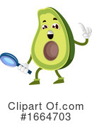 Avocado Clipart #1664703 by Morphart Creations