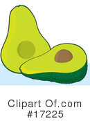 Avocado Clipart #17225 by Maria Bell