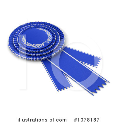 Royalty-Free (RF) Award Ribbon Clipart Illustration by stockillustrations - Stock Sample #1078187