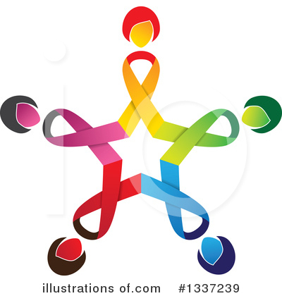 Royalty-Free (RF) Awareness Ribbon Clipart Illustration by ColorMagic - Stock Sample #1337239