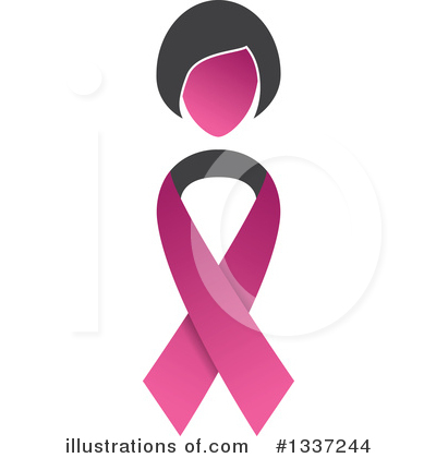 Breast Cancer Clipart #1337244 by ColorMagic