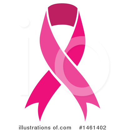 Pink Ribbon Clipart #1461402 by Cherie Reve
