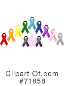 Awareness Ribbons Clipart #71858 by inkgraphics