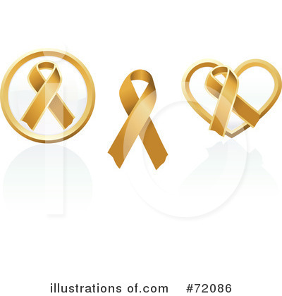 Royalty-Free (RF) Awareness Ribbons Clipart Illustration by inkgraphics - Stock Sample #72086