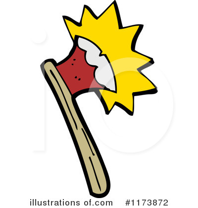 Royalty-Free (RF) Axe Clipart Illustration by lineartestpilot - Stock Sample #1173872