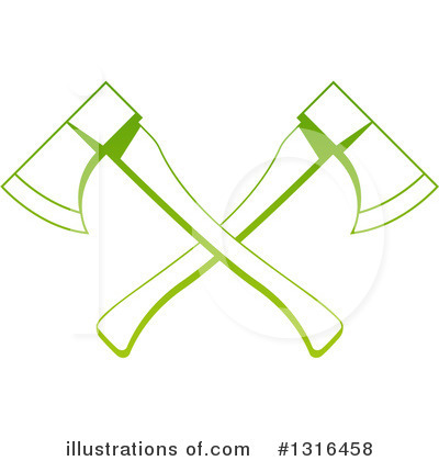Royalty-Free (RF) Axe Clipart Illustration by AtStockIllustration - Stock Sample #1316458