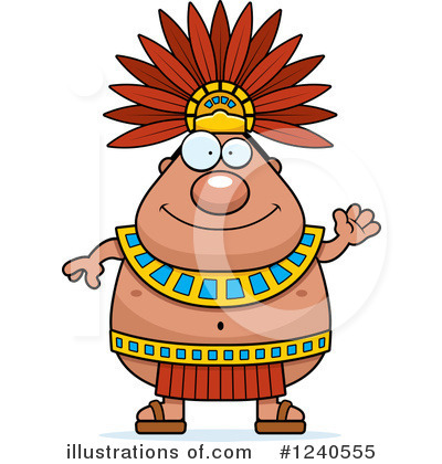 Royalty-Free (RF) Aztec Clipart Illustration by Cory Thoman - Stock Sample #1240555