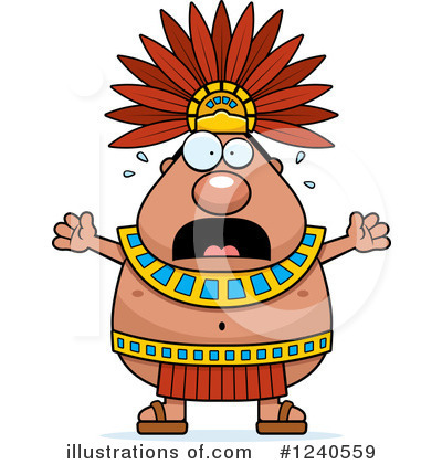 Royalty-Free (RF) Aztec Clipart Illustration by Cory Thoman - Stock Sample #1240559