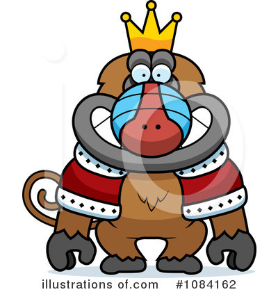 Baboon Clipart #1084162 by Cory Thoman