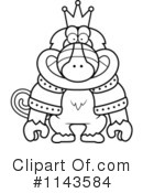 Baboon Clipart #1143584 by Cory Thoman